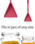 Polygons Flat 3-in-1 Measuring Spoons (ONE PAIR)