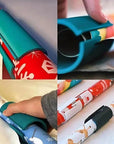 Art Sliding Birthday Wrapping Paper Cutter