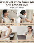 Electric Neck Shoulder Back Massager With Heat