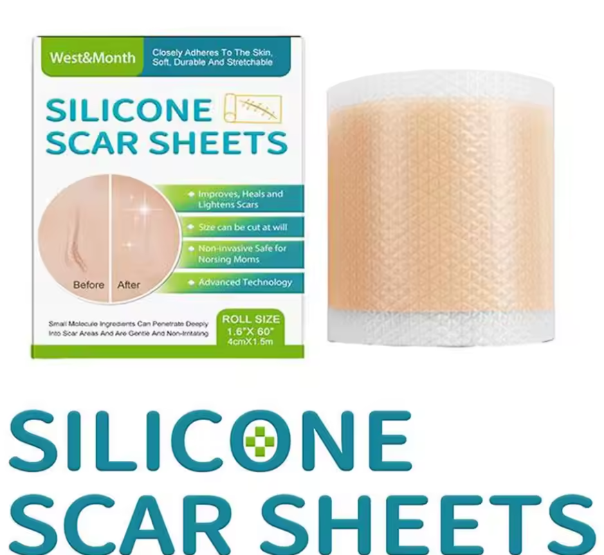 Silicone Scar Medical Skin Care &amp; Pimples Removel Tape
