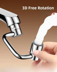 Rotating Faucet Extender Nozzle