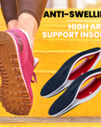 Anti-Swelling High Arch Support Insoles