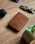 Pure Leather Magnetic Slim wallet