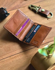 Pure Leather Magnetic Slim wallet