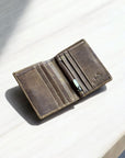 Pure Leather Magnetic Slim wallet