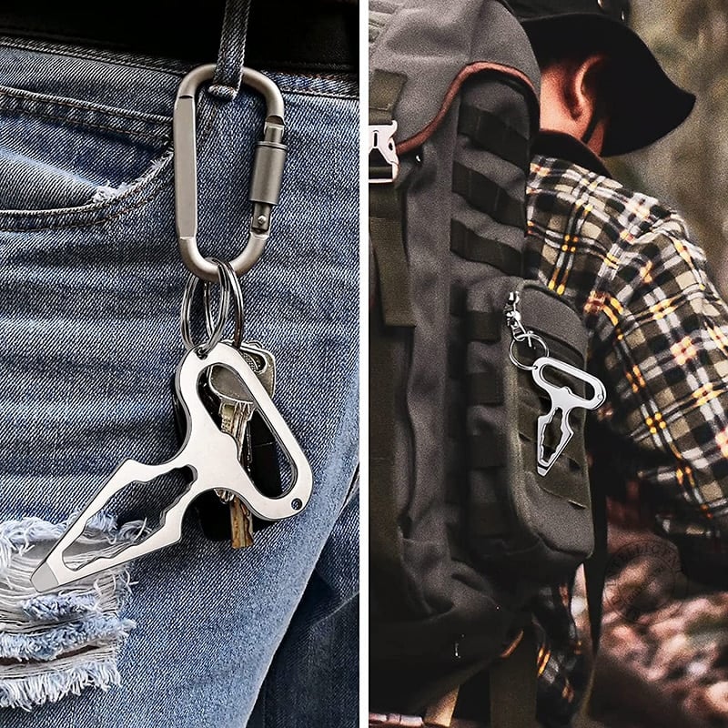 Multifunctional Outdoor Keychain (PACK OF 2)