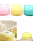 2 in 1 Silicone Bath brush Soap Dispenser