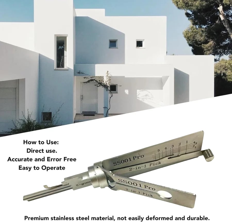 Stainless Steel Key Decoder