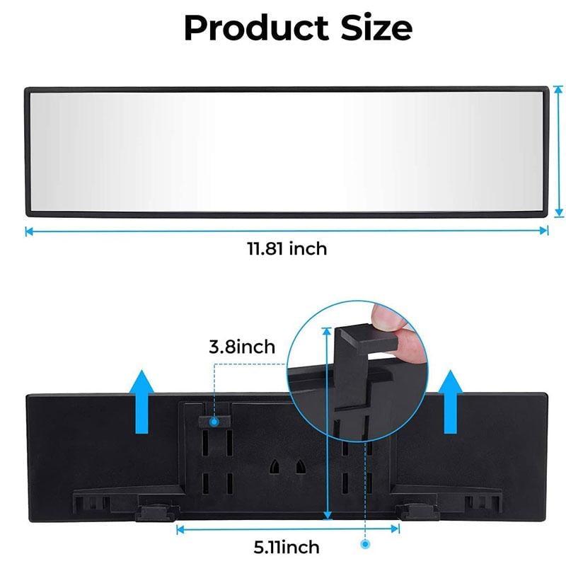 Universal 11.81 Inch Panoramic Convex Mirror