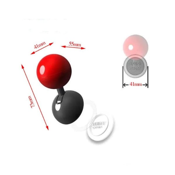 CAR BALL-SHAPED ONE-TOUCH START COVER