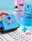 Mathematics Practice Number Rolling Stamp