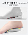 Arch Support Height Increase Insoles (Height 1.4inch (3.5cm)