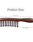 Natural Wooden Comb Meridian Massage