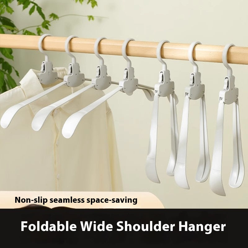 non-slip folding seamless hanger