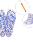 Foot Massage Acupressure Socks (SOCKS + STICK)