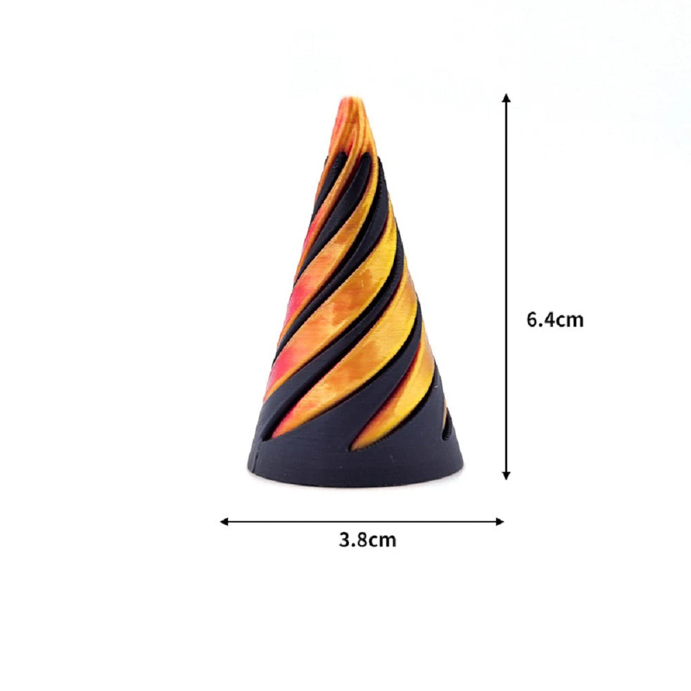 3d Printing Spiral Cone Fingertip Toys(PACK OF 2)