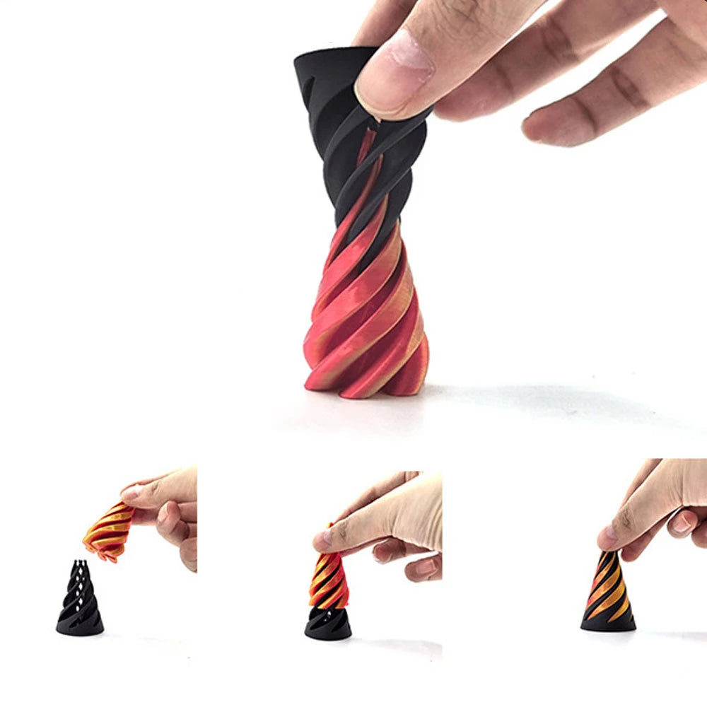 3d Printing Spiral Cone Fingertip Toys(PACK OF 2)