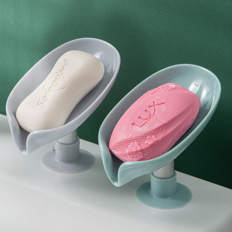 🌿 LeafEase™ No-Drip Soap Holder