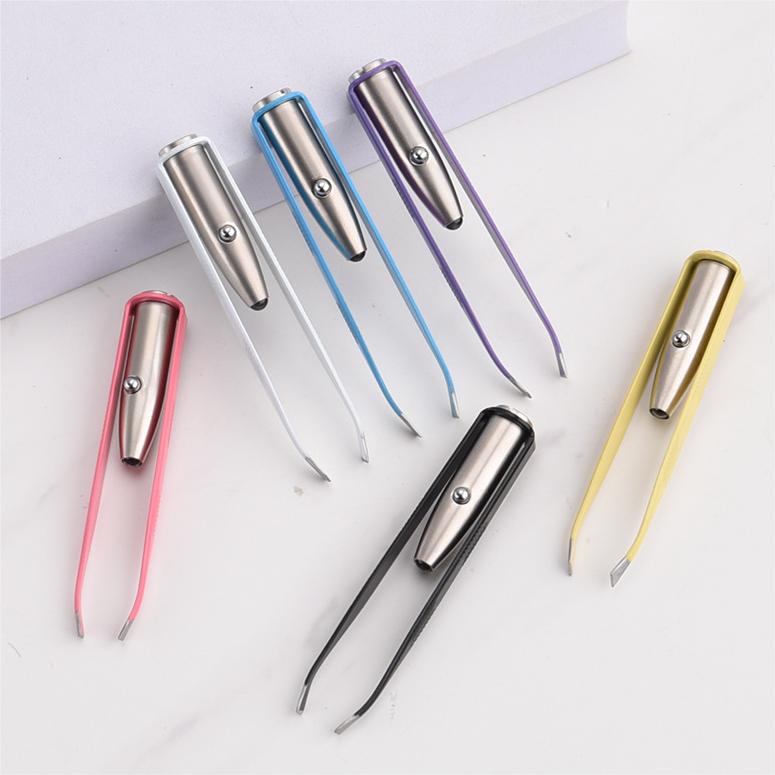 GlowGrip LED Eyelash &amp; Brow Tweezers