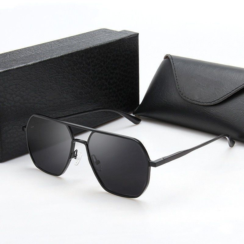 SleekSquare™ Photochromic Metal Frame Glasses