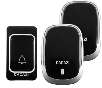 CACAZI K01 Wireless Doorbell Set