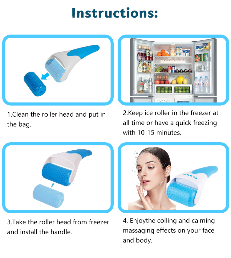 IceGlow Facial Massage Roller