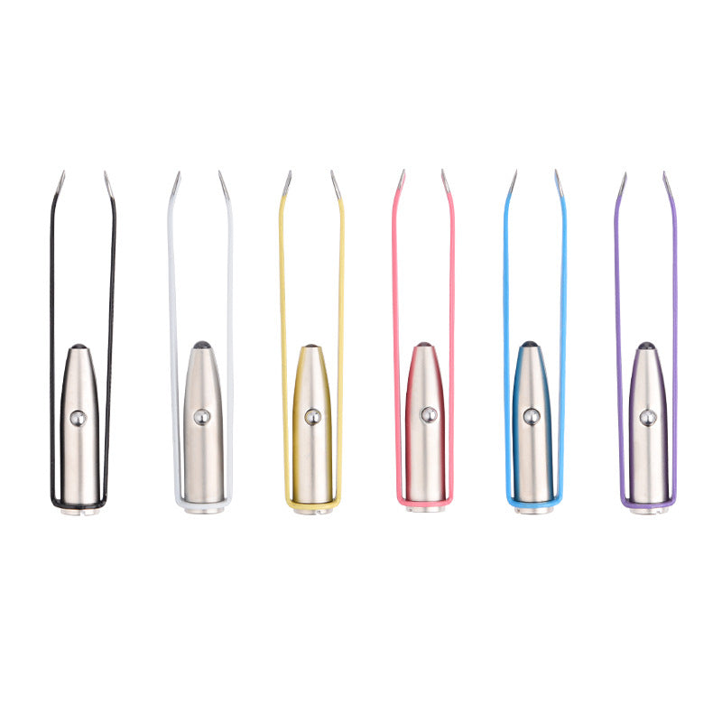 GlowGrip LED Eyelash &amp; Brow Tweezers