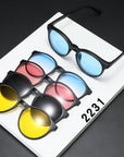 5 in 1 Magnetic sunglasses