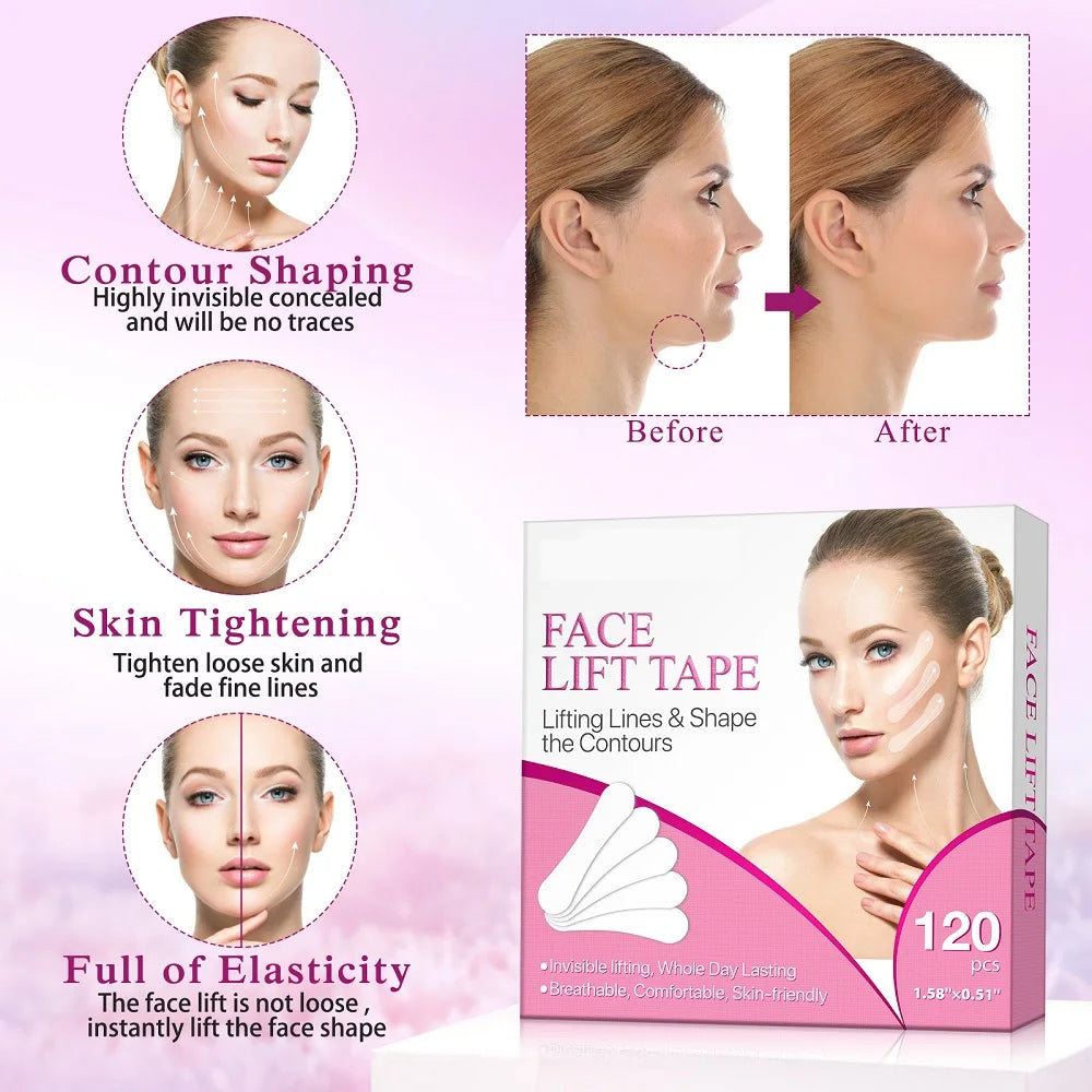 Invisible Face Lifter Tape
