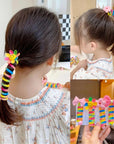 Colorful Telephone Wire Hair Bands