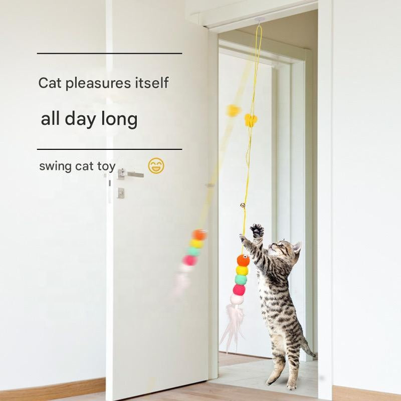 Interactive Cat Toy Eco-Friendly Plush Rope – xeemartpk