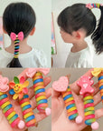 Colorful Telephone Wire Hair Bands