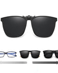 New Polarized Clip-on Flip Up Sunglasses