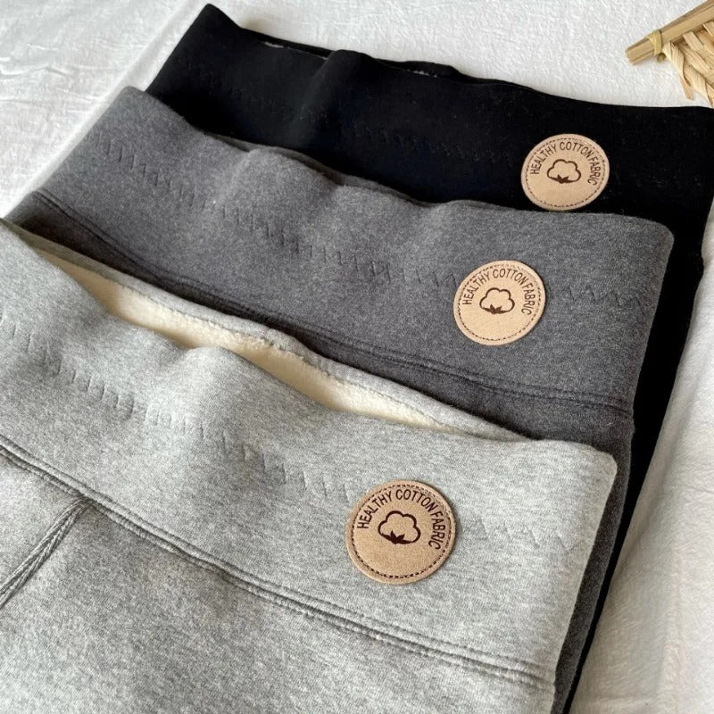 Winter Fashion Fleece Ankle Pants