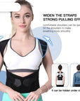 ADJUSTABLE BACK POSTURE BELT