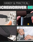 Pen-shaped Phone Holder with Screwdriver Sets