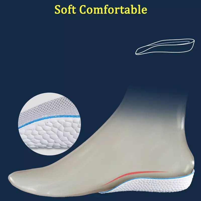 Arch Support Height Increase Insoles (Height 1.4inch (3.5cm)