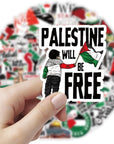 Freedom Palestine Stickers (50PCS)