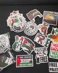 Freedom Palestine Stickers (50PCS)