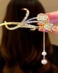 Luxury Tulip Flower Tassel Hairpin