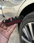 Metal OLD MAN Car Badge