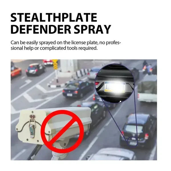 License Plate Reflective Spray